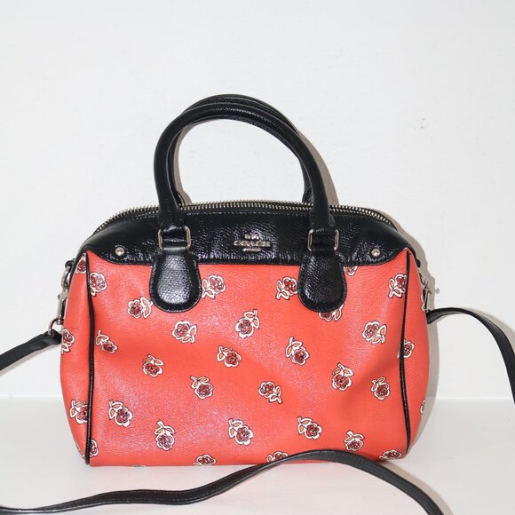 Coach Bennett Multicolor Detachable Crossbody Strap Mini Satchel Bag - Picture 3 of 16